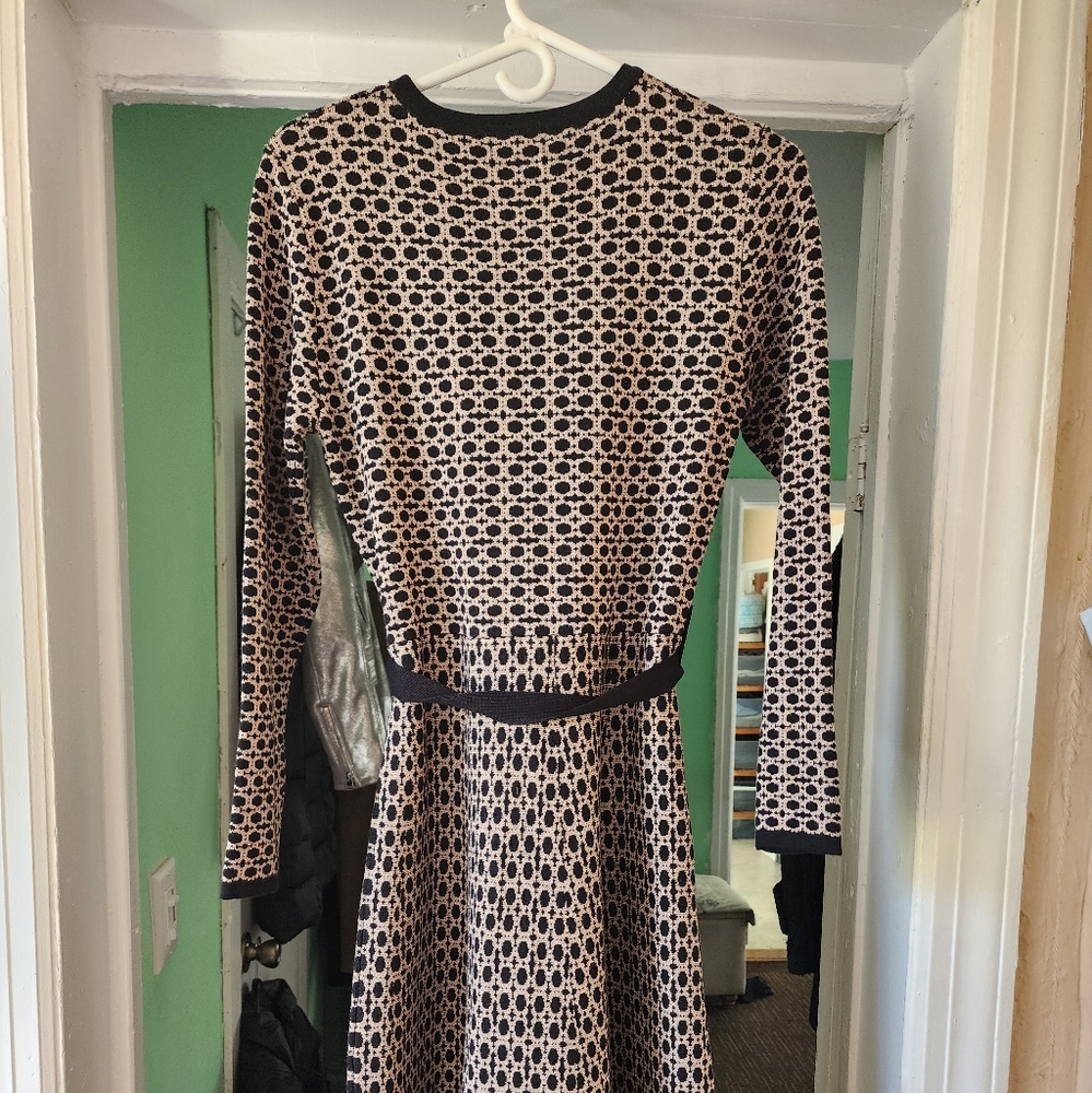 Max Studio Brown With Black Pattern Stretchy Long… - image 2